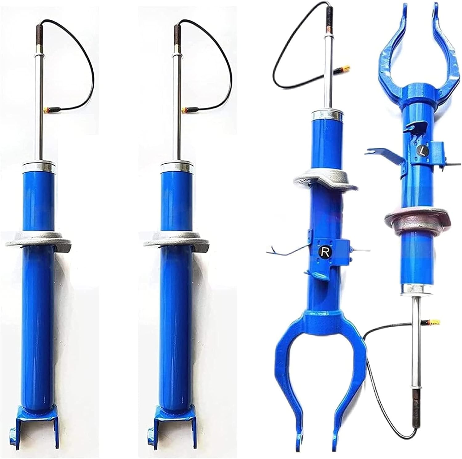 Set of 4 pcs Front Rear Left Right Shock Absorbers Electric E6111JF20B, E6111JF20C For Nissan GTR R35 Skyline 2009-2016