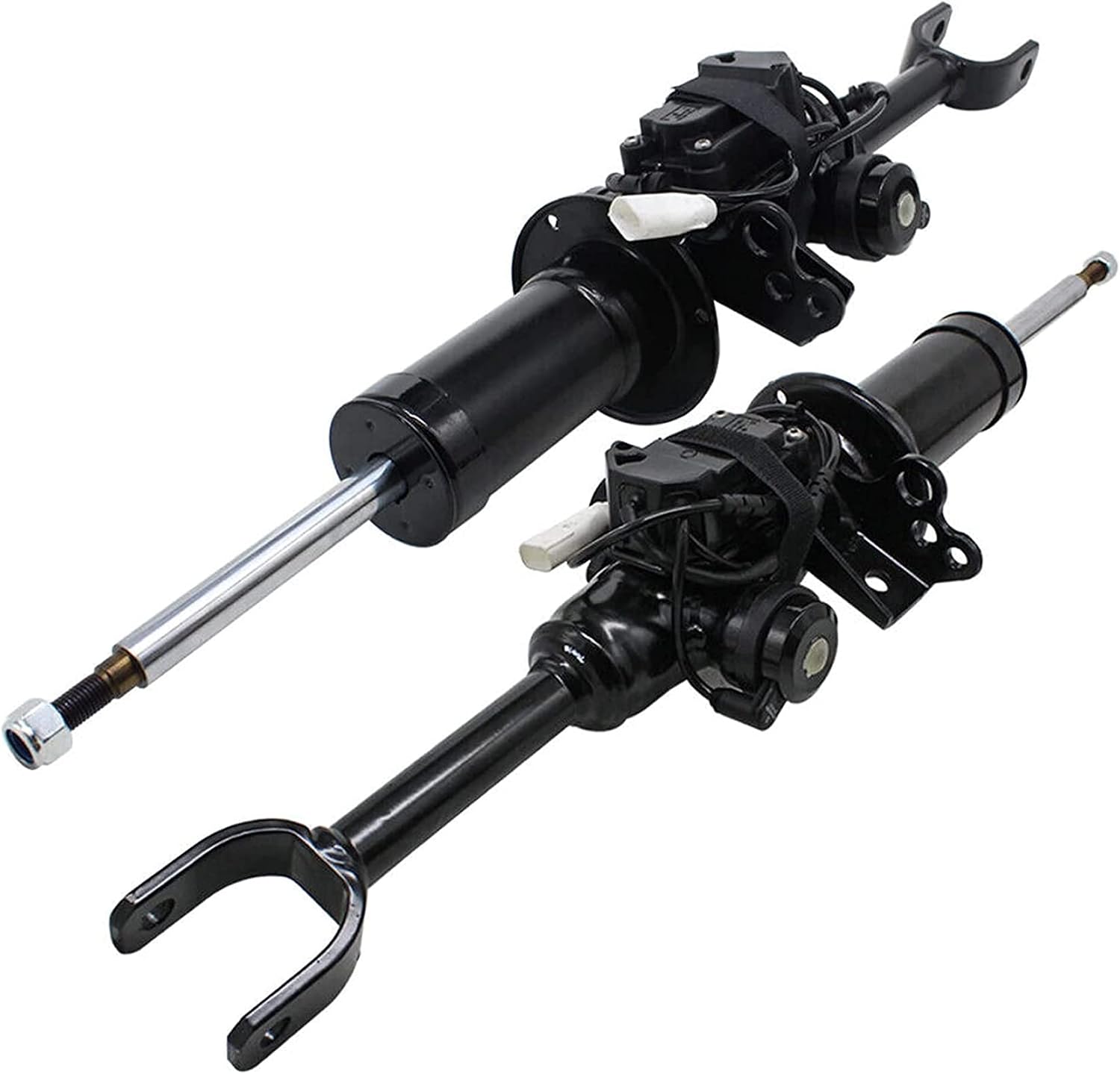 Pair Front Hydraulic Shock Struts w/EDC 37116796925, 37116794135 For BMW F01 F02 F07 F10 550i 740i 750i RWD