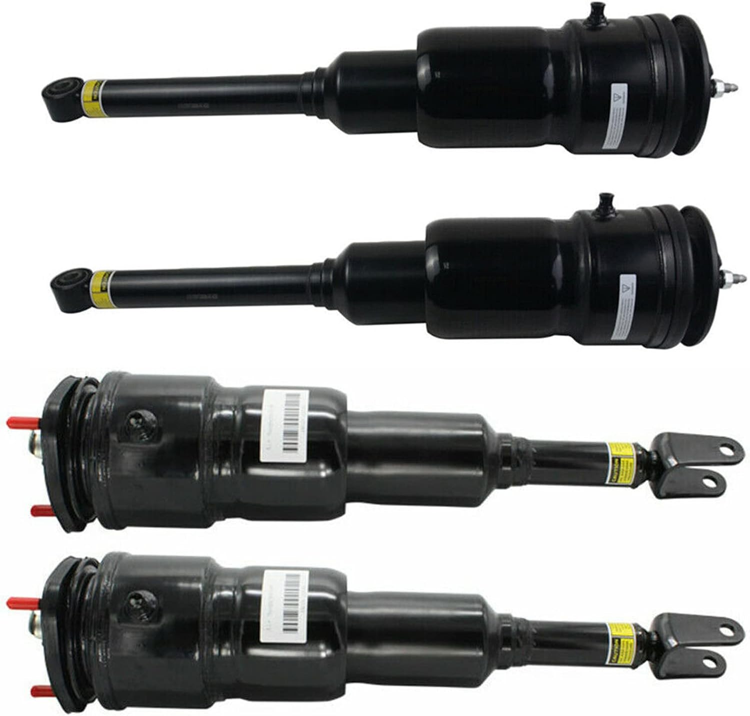 Set of 4pcs Front Rear Suspension Shock Struts For Lexus LS460 LS460L 2WD RWD 2007-2017 4802050150 4801050150 4809050160 4808050160