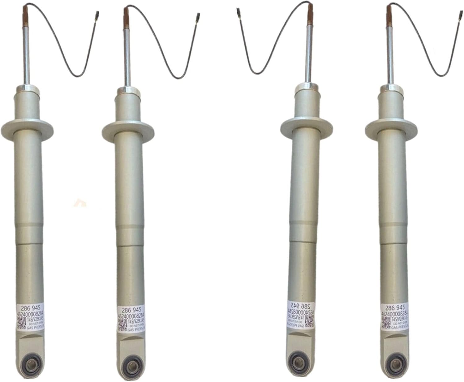 4Pcs Front Rear Shock Absorbers For Maserati GranTurismo 2013-2018 286945 286946