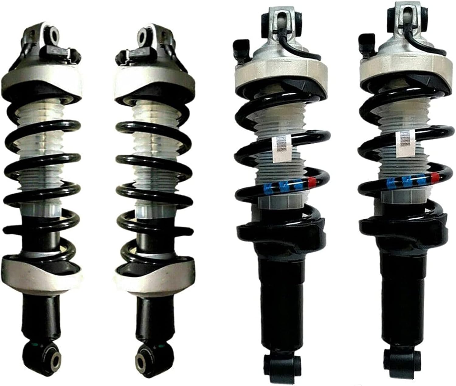Set of 4pcs Front Rear Magnetic Shock Struts Assembly 420412019AG, 420412019AJ For Audi R8 Spyder V8 V10 2009-2015