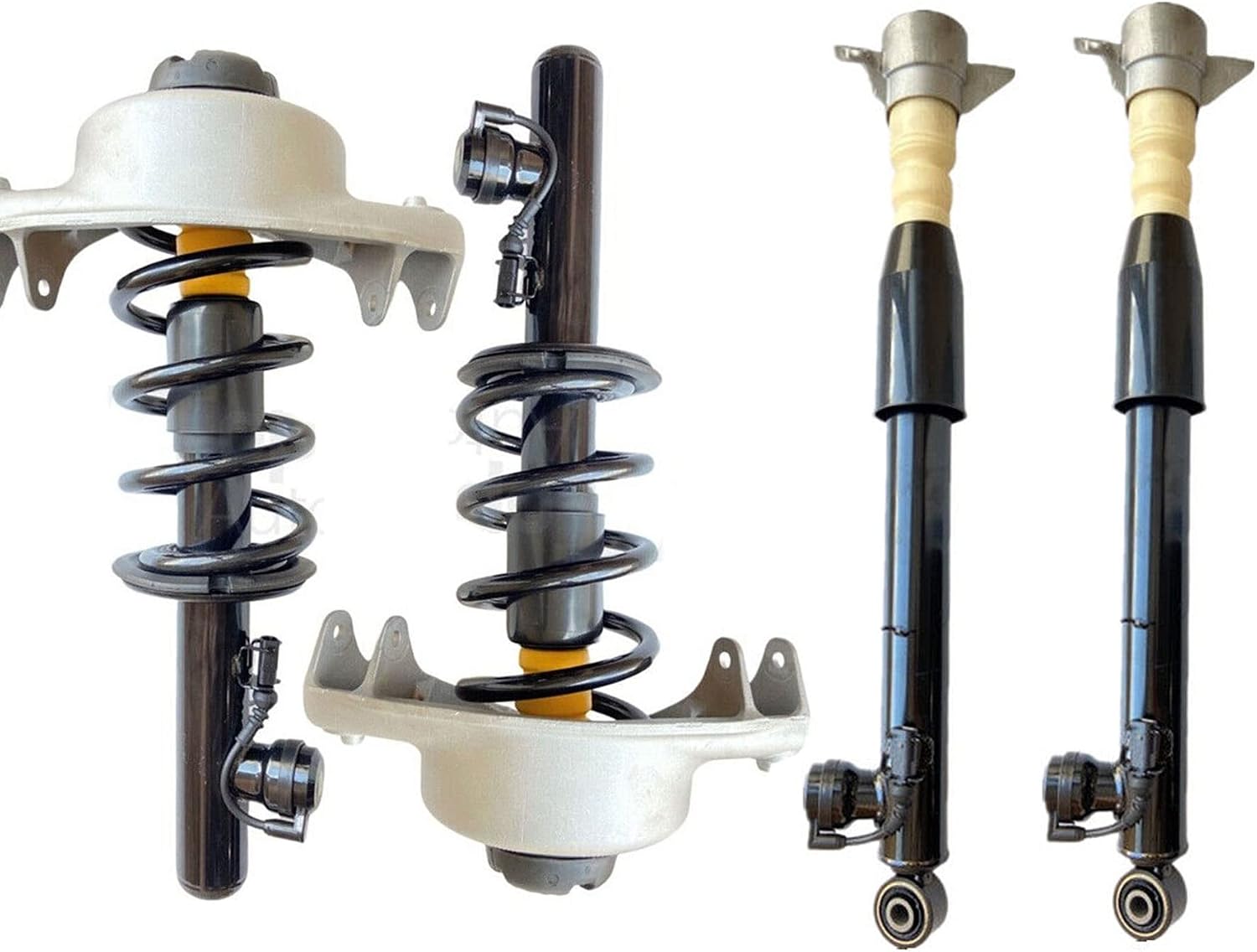 4x Front Rear Shock Struts Assembly w/Electronic For Audi Q5 2009-2017 For Audi SQ5 2014-2017 8R0413030 8R0413029 8R0513025 8R0513026