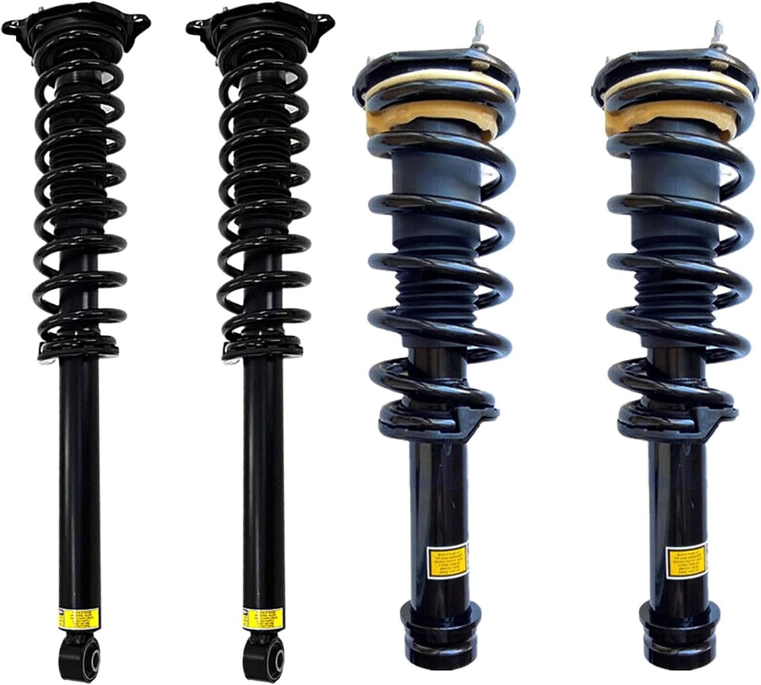 PARTAYOZASet of 4 pcs Front Rear Shock Struts Assembly 1015620-00-A, 1015620-01-E For Tesla Model S 5YJS 75D 85D 90D AWD