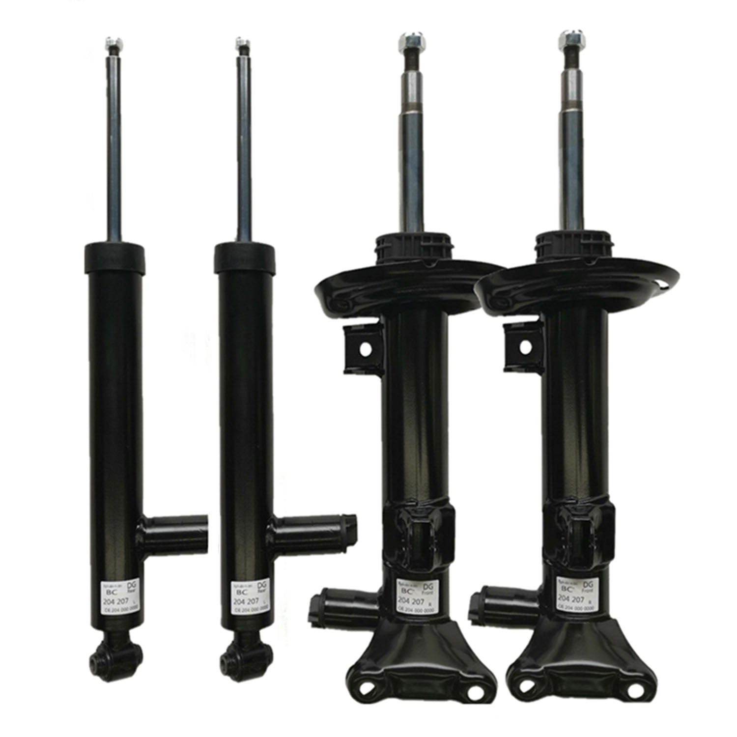 A2073231300 Front Rear Shock Absorbers A2073231400 - 4PCS